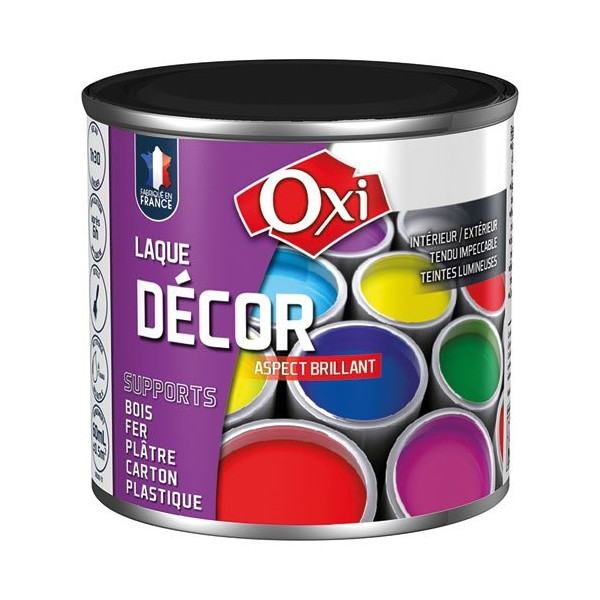 OXI - Laque décor 60ml noir