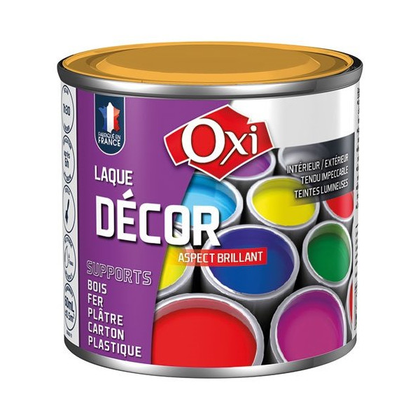 OXI - Laque décor 60ml abricot