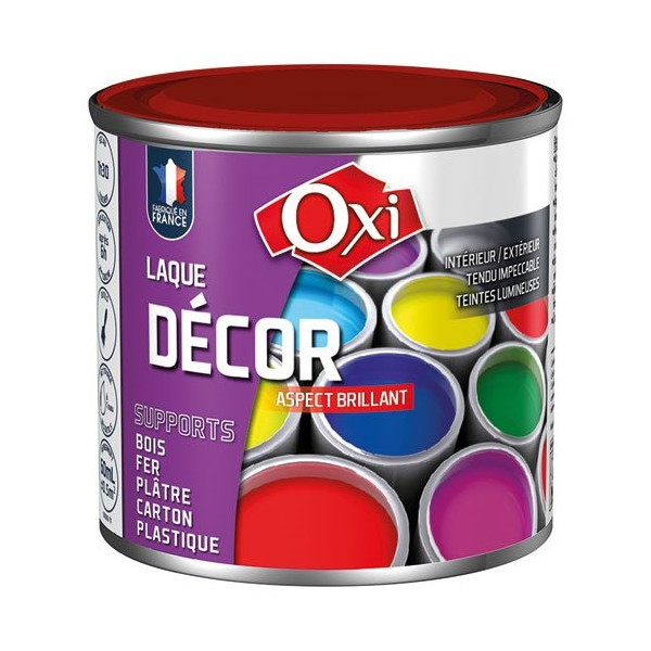 OXI - Laque décor 60ml rouge rubis