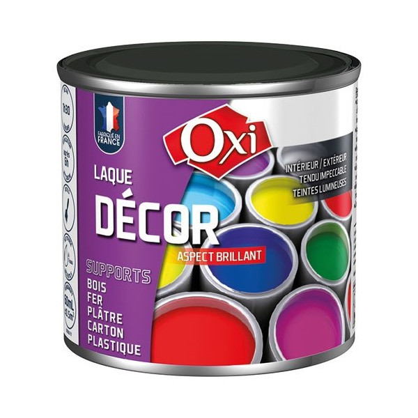 OXI - Laque décor 60ml carbone