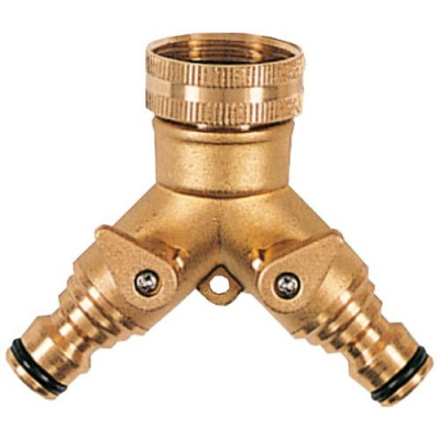 NEZ DE ROBINET 2 VOIES LAITON AUTOMAT (Vendu par 1)