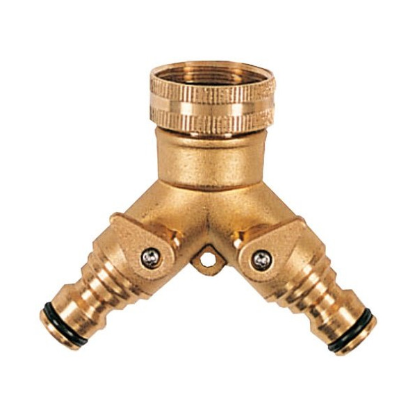 RACO EXPERT - Nez de robinet 2 voies laiton automatique 55035b