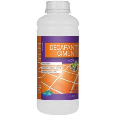 NETTOYANT DECAPANT CIMENT 1L (Vendu par 1)