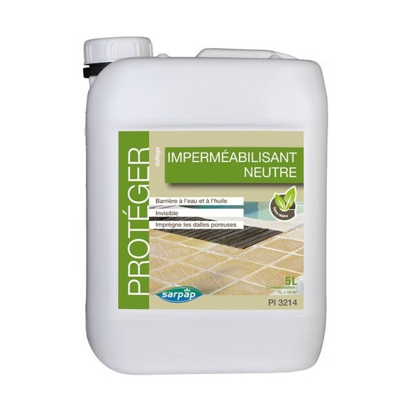 SARPAP - Protecteur imperméabilisant neutre 5L