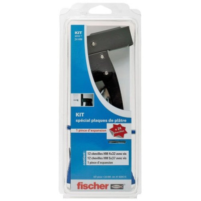 PINCE PLAQUE 24 HM +CHEVILLES KIT