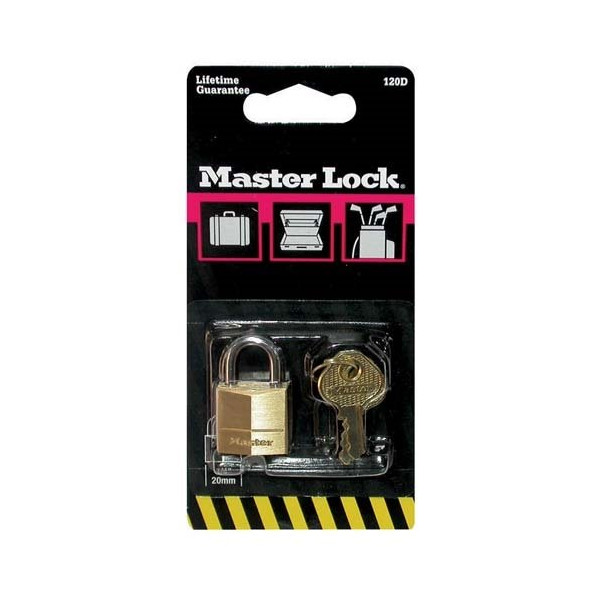 MASTER LOCK - Cadenas laiton - 20 mm - anse 11 mm