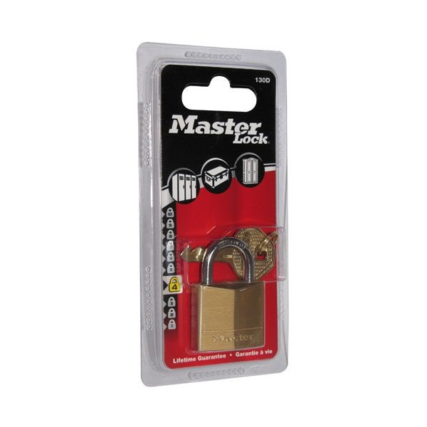 MASTER LOCK - Cadenas laiton - 30 mm - anse 16 mm