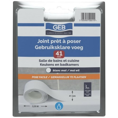 JOINT ETANCH.PREFORME 3M35 X22MM BLANC (Vendu par 1)