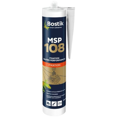 MASTIC FIXATION MSP108 BLANC 290ML PRO (Vendu par 1)