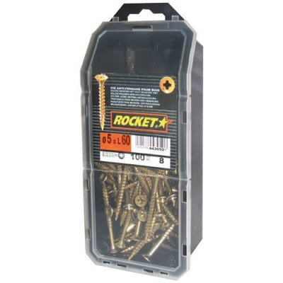 VIS ROCKET TF POZI 5X60 VYBAC 100P (Vendu par 1)