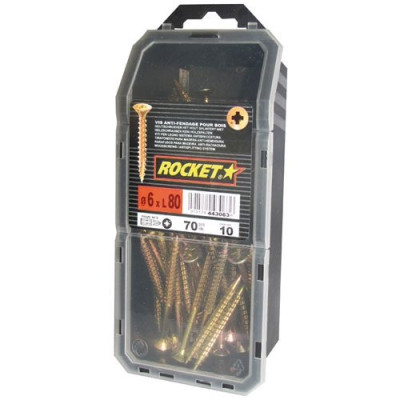 VIS ROCKET TF POZI 6X80 VYBAC 70P (Vendu par 1)