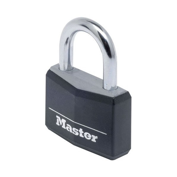 MASTER LOCK - Cadenas alu 40mm noir bl