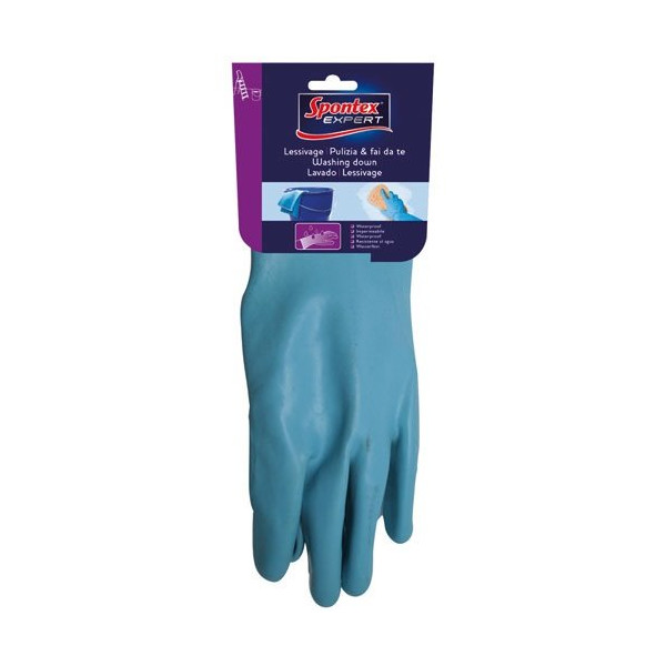 SPONTEX EXPERT - Gants lessivage taille 9 100% coton