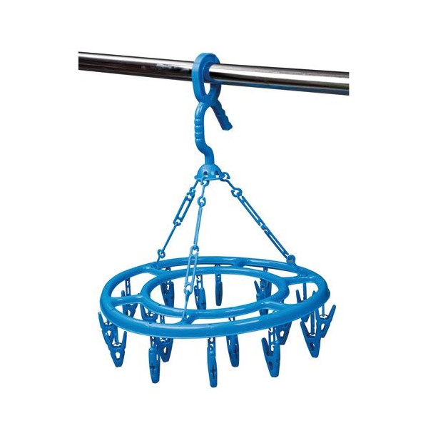 MONDEX - Séchoir circulaire pliable 18 pinces