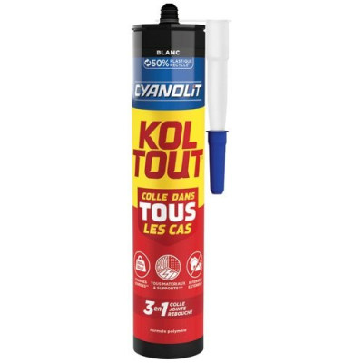 KOLTOUT BLANC CARTOUCHE 290ML (Vendu par 1)