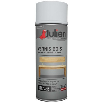 JULIEN BBE VERNIS BOIS INC.BRILL.400ML (Vendu par 1)