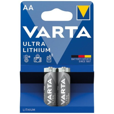 Pile au lithium AA 2-Plaquette