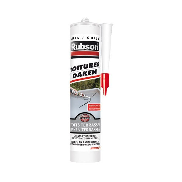 RUBSON - Mastic toiture cartouche 280ml gris
