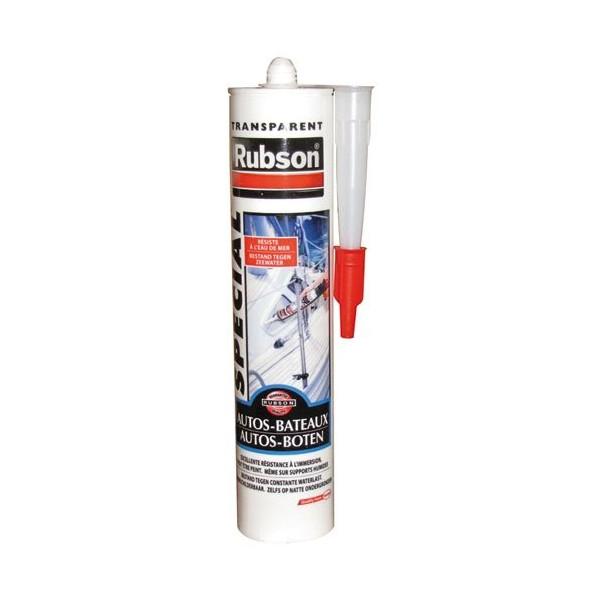 RUBSON - Mastic autos bateaux cartouche 280ml noir