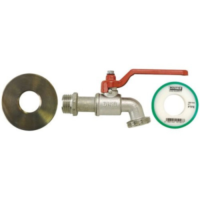 ROBINET DE CUVE 1000L D.60 +KIT ADAPT (Vendu par 1)