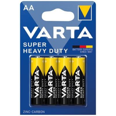 PILE SALINE R6/AA VARTA      BL4 (Vendu par 1)
