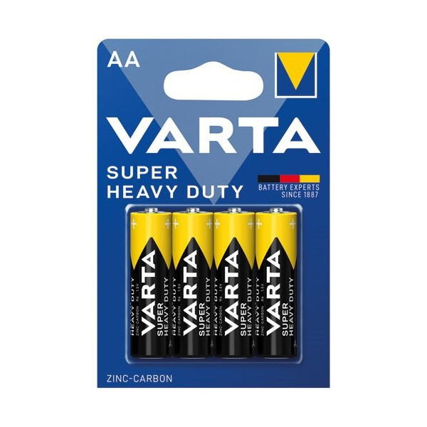 VARTA - Pile saline R6/AA varta blister de 4