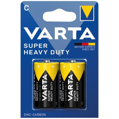 PILE SALINE R14/C VARTA      BL2 (Vendu par 1)