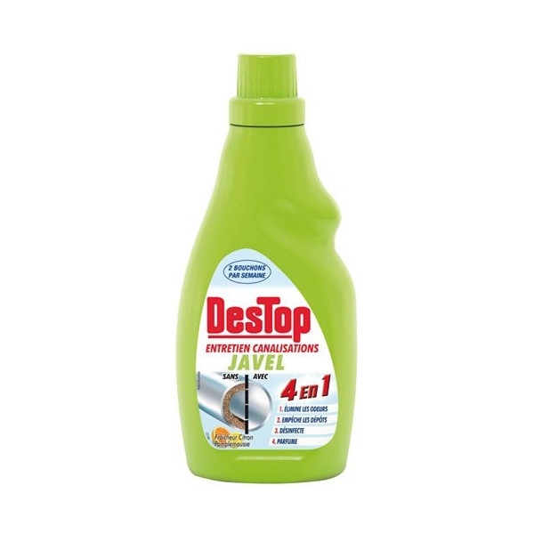 DESTOP - Destop entretien canalis. javel 750ml