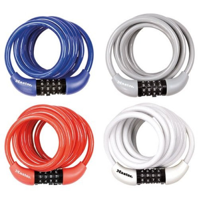 ANTIVOL CABLE 1.80MX8MM COMBINAISON (Vendu par 1)