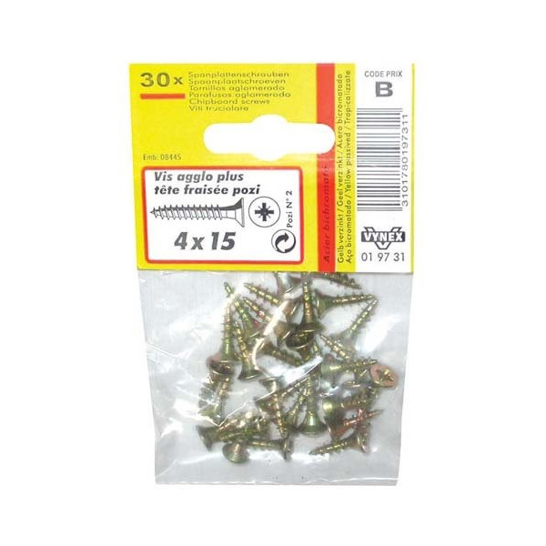 VYNEX - Vis agglo TF pozi 4x30 sc