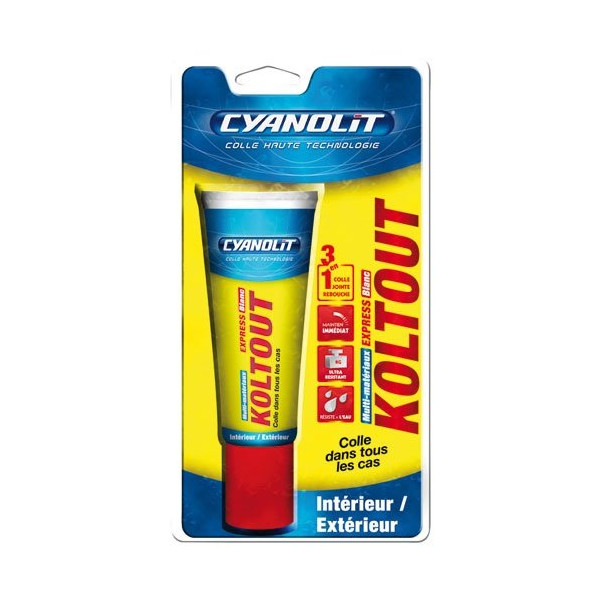 CYANOLIT - Cyanolit colle Koltout colle blanc express blister 50ml