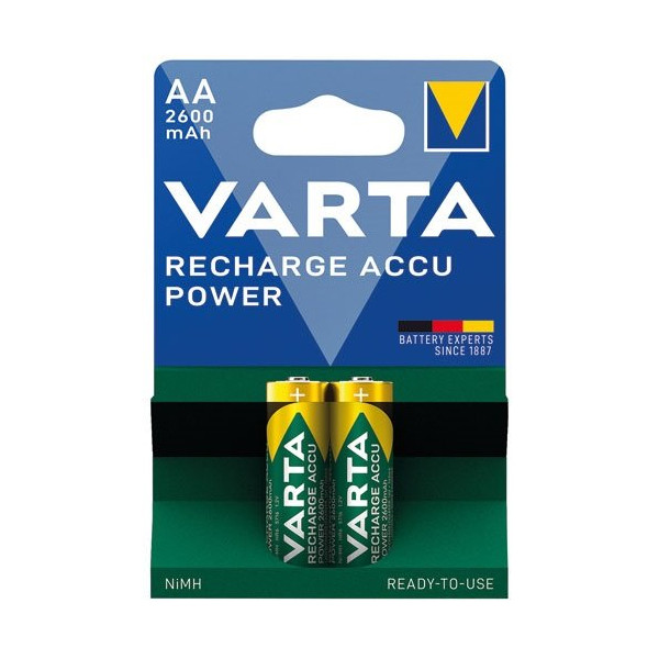 VARTA - Accus HR06/AA ready 2 use 2500mAh blister de 2