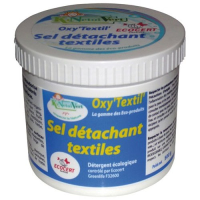 SEL DETACHANT ECOLOGIQU OXYTEXTIL 500G (Vendu par 1)