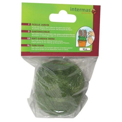 FICELLE DE JARDIN VERTE 50M (Vendu par 1)