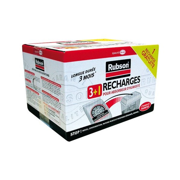 RUBSON - Recharge absorbeur 3 + 1 gratuit