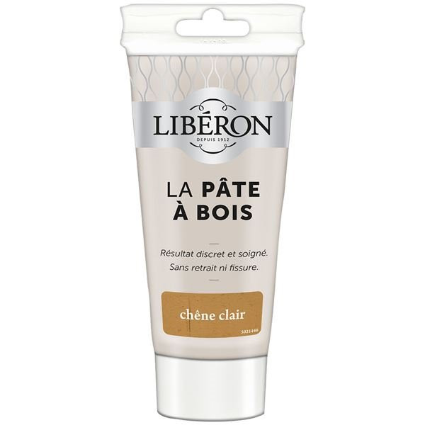 LIBERON - Pate à bois tube 150g chêne clair