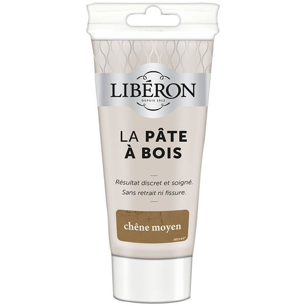 LIBERON - Pate à bois tube 150g chêne moyen