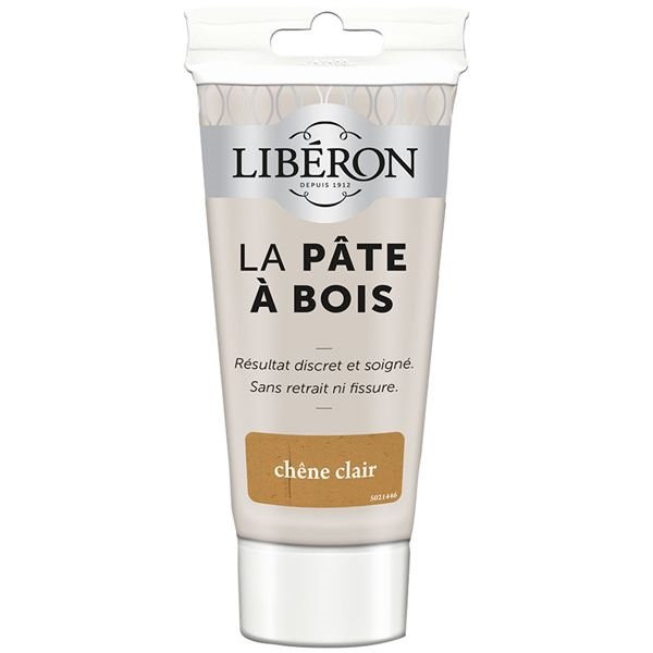 LIBERON - Pate à bois tube 50g chêne clair