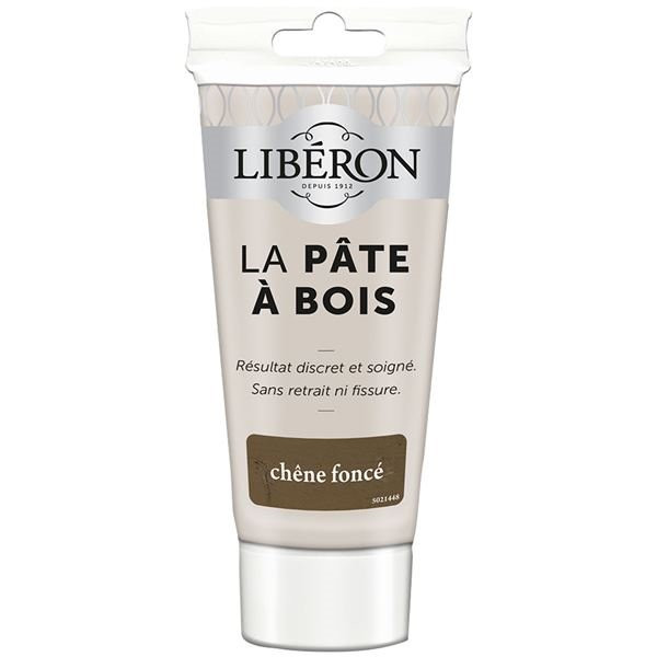 LIBERON - Pate à bois tube 50g chêne foncé