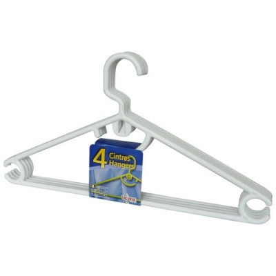 CINTRE ADULTE PLASTI.X4 42CM GAIN DE P