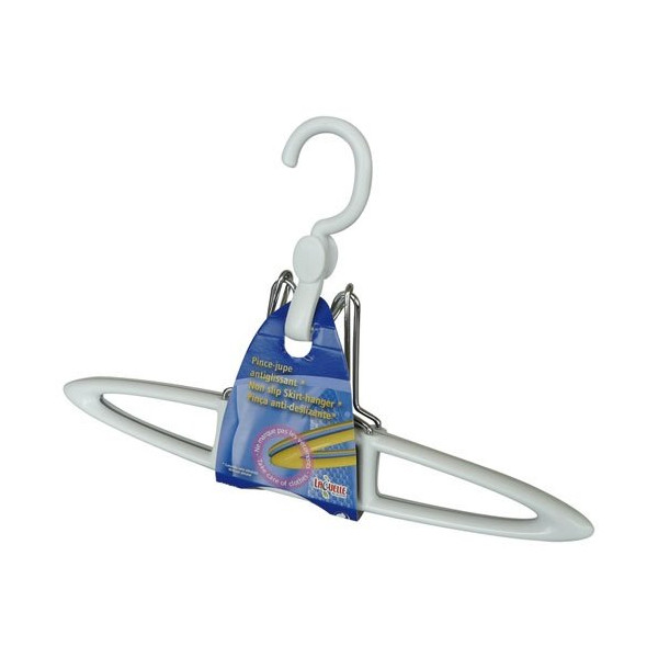 LAGUELLE - Pince jupe pantalon barrettes antiglissantes blanc