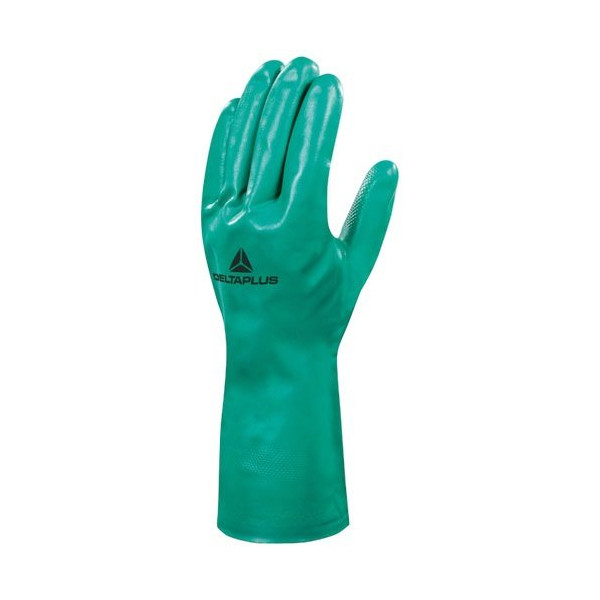 VENITEX - Gant nitrile floqué coton 33 cm nitrex taille 10