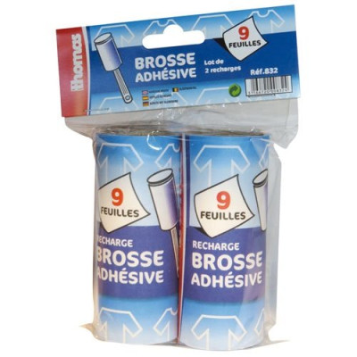 RECHARGE BROSSE ADHESIVE X2 (Vendu par 1)