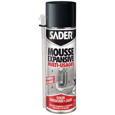 SADER MOUSSE PU 500ML TETE EN BAS (Vendu par 1)