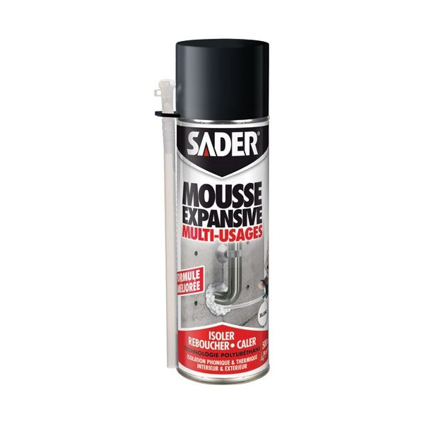 SADER - Mousse Expansive Polyuréthane Multi-Usage 500ml