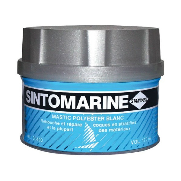 SINTOMARINE - Sintomarine mastic polyester standard 170ml blanc*