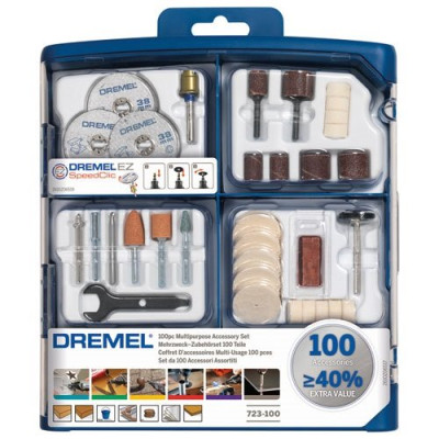 DREMEL COFFRET ACCESSOIRES 100PCS