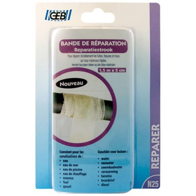 BANDE DE REPARATION 1.5MX5CM (Vendu par 1)
