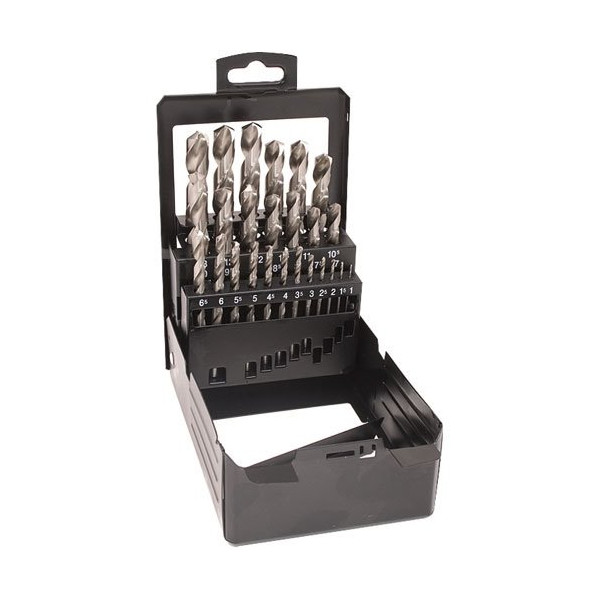 RISS - Forets HSS coffret métal 25p.Tecn'x de 1 à 13mm