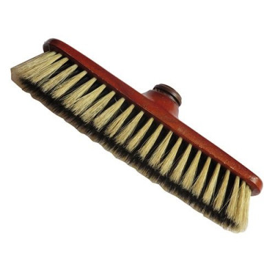 BALAI DROIT TECK SOIE BICOLORE (Vendu par 1)